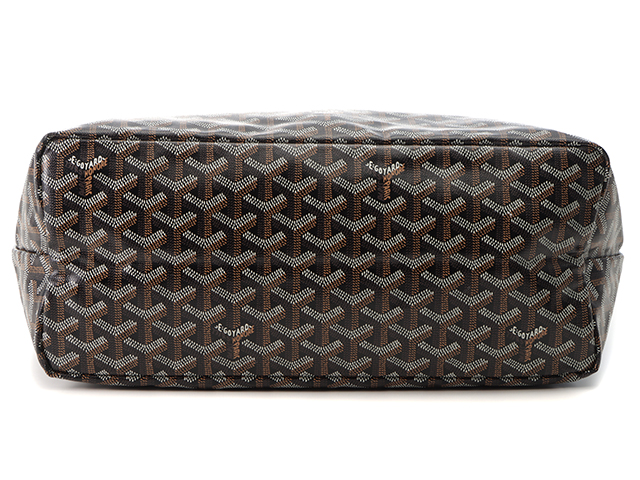 GOYARD ゴヤール サンルイPM トートバッグ PVC/カーフ ブラック