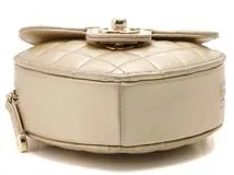 CHANEL シャネル ショルダーバッグ マトラッセ ミニ ハートシェイプ