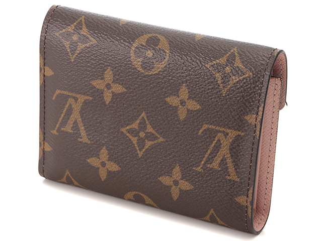 週末セール‼️ルイヴィトン ヴィクトリーヌ ローズバレリーヌ M62360 ヴィトン モノグラム ポルトフォイユ・ヴィクトリーヌ M62360