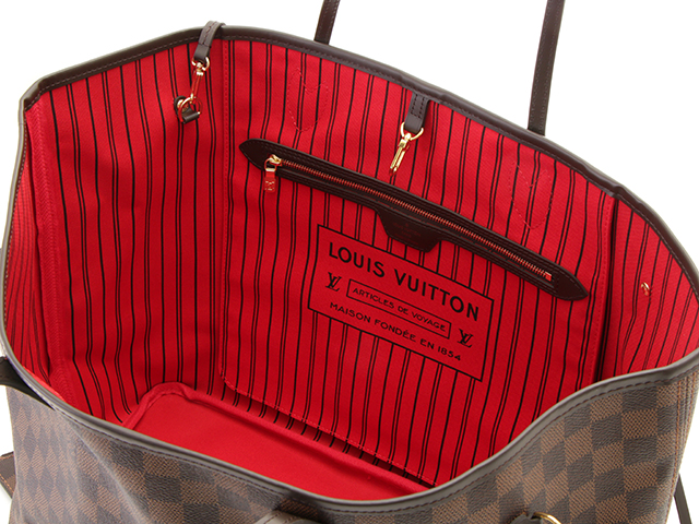 Neverfull gm red online interior