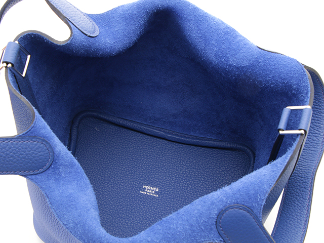 HERMES エルメス ピコタンロックPM U刻印 ブルーロワイヤル/SV HERMES エルメス ピコタンロックPM U刻印 ブルーロワイヤル/SV