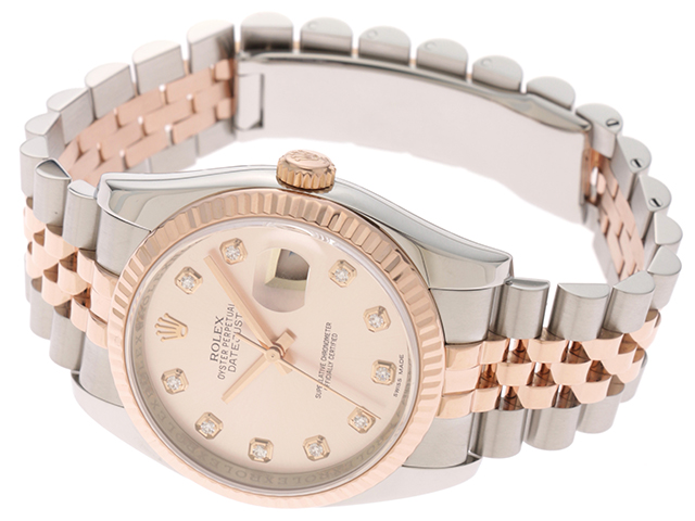 ROLEX ロレックス 116231G デイトジャスト エバーローズゴールド ROLEX ロレックス 116231G デイトジャスト エバーローズゴールド