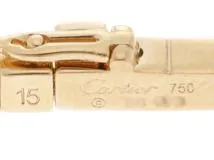 Cartier　カルティエ　ラニエール　ブレスレット　750イエローゴールド　15号　B6014901【430】2143100422599