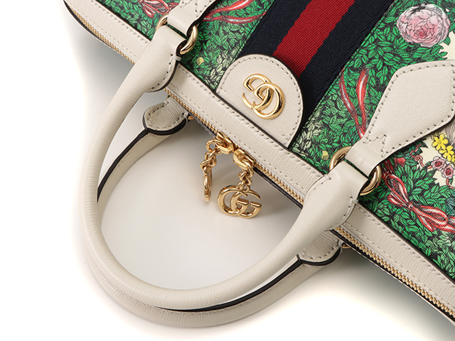 GUCCI グッチ オフィディアGGミディアムトップハンドルバッグ