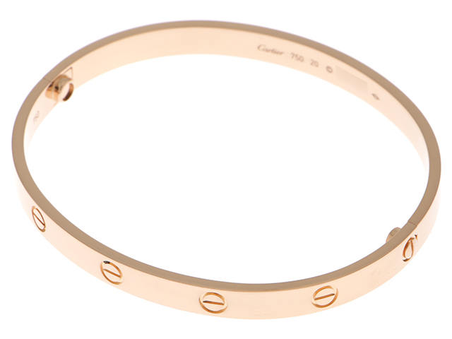 Cartier カルティエ ラブブレス ブレスレット PG 37.3g #20
