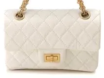 CHANEL シャネル 2.55ミニマトラッセWチェーンショルダーバッグ