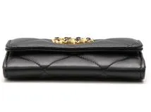 CHANEL シャネル19 スモールフラップコインケース ブラック