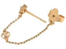 気佳子 LOUIS VUITTON ピアス プティルイ　M00390 ギフトにも送料込*ルイヴィトン*チェーンピアスプティルイM00390