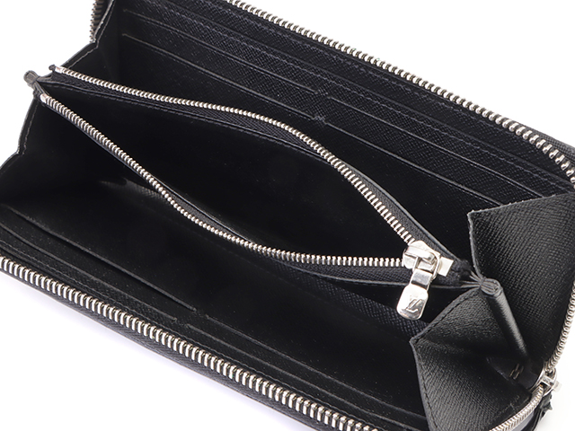 【良品】ルイヴィトン エピ ポルトフォイユ クレマンス ノワール 黒 LOUIS VUITTON ルイ・ヴィトン ポルトフォイユ・カプシーヌ