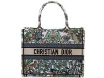Dior ディオール　エトワールドゥボヤージュ　ブックトート　ミディアム　ホワイト／マルチ　433
