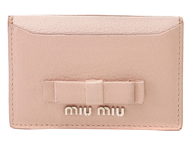 miu miu 名刺入れ名刺入れ/定期入れ - 名刺入れ/定期入れ