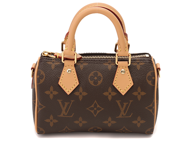 【LOUIS VUITTON】ナノ スピーディ M81085 ナノ・スピーディ モノグラム｜ルイ・ヴィトン 公式サイト - M81085