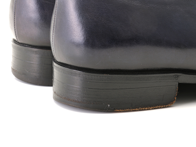 Berluti ベルルッティ シングルモンクシューズ メンズ8ハーフ ネイビー