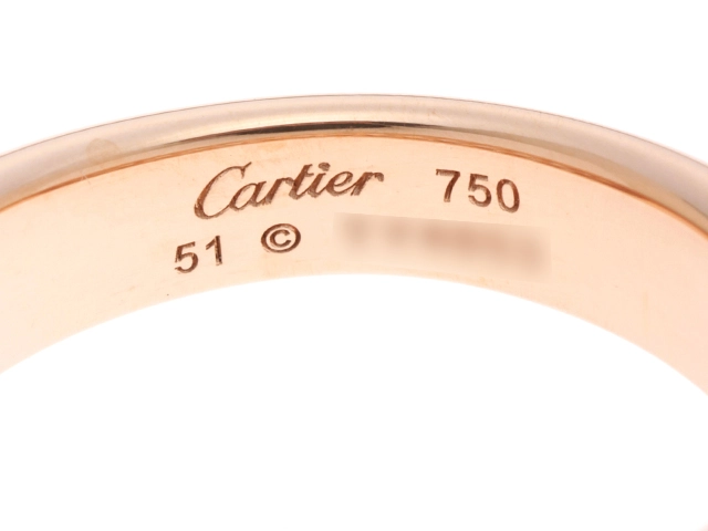 Cartier カルティエ エタンセル ドゥ カルティエ リング B4091251 51号 K18ピンクゴールド パヴェ ダイヤモンド1.33ct 2017年正規品【472】SJ