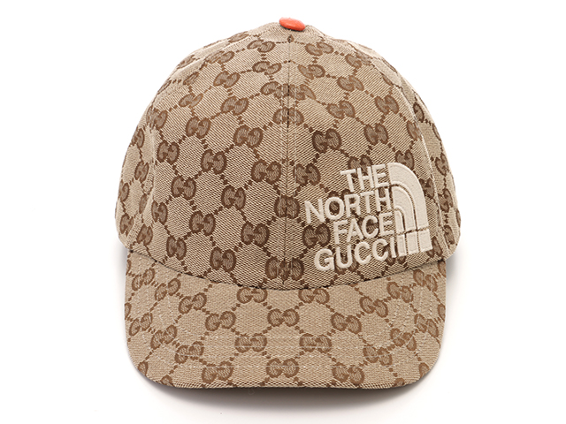 THE NORTH FACE x GUCCI グッチ×ノースフェイス キャップ コットン