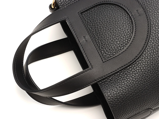 HERMES エルメス インザループ18 ブラック/トリヨンクレマンス ヴォースイフト/GP金具 B刻印 2023年 展示新品 未使用品【430】