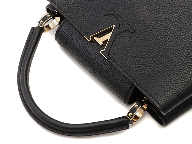 LOUIS VUITTON ルイ・ヴィトン カプシーヌMM トリヨンレザー ブラック