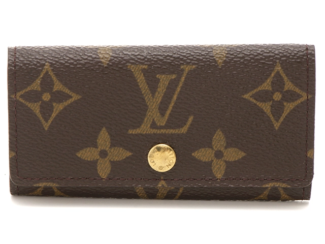 LOUIS VUITTON ルイヴィトン ミュルティクレ4 モノグラム M69517 4連 ...