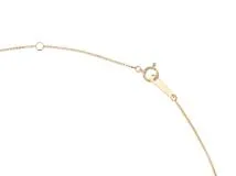 JEWELRY　貴金属・宝石　ネックレス　K18イエローゴールド　ダイヤモンド　3.1g　2143100453333　【205】