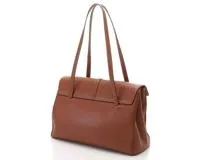 CELINE セリーヌ セーズ ミディアム ブラウン レザー ショルダー
