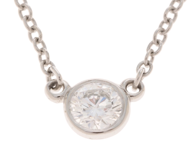 TIFFANY＆CO ティファニー バイザヤード ネックレス PT950