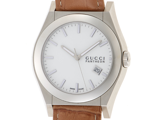 GUCCI パンテオン(トールさん専用) Gucci Calfskin Torchon Double G Chain 25mm Belt 80 32 Black