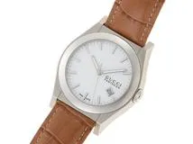 GUCCI グッチ パンテオン SS/革 115.2 クオーツ ホワイト文字盤