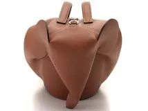 LOEWE ロエベ エレファントバッグラージ タン カーフ 【471】N