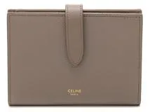 CELINE セリーヌ ミディアムストラップウォレット ぺブル カーフ