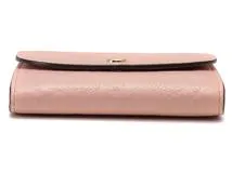 ルイ･ヴィトン  LOUIS VUITTON  ポルトモネ・ロザリ モノ･アンプラント ローズプードル M81520 二つ折り 財布【460】2143100459854