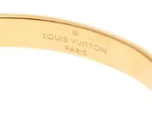 LOUIS VUITTON ルイ・ヴィトン ブレスレット カフ・ナノグラム