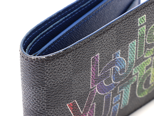 メンズ ポルトフォイユ ミュルティプル ダミエグラフィット ルイ