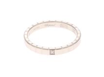 Chopard　ショパール　アイスキューブ　リング　指輪　827702　K18ホワイトゴールド　ダイヤモンド　約2.7g　49号【207】2143100461192