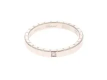 Chopard　ショパール　アイスキューブ　リング　指輪　827702　K18ホワイトゴールド　ダイヤモンド　約2.7g　49号【207】2143100461192