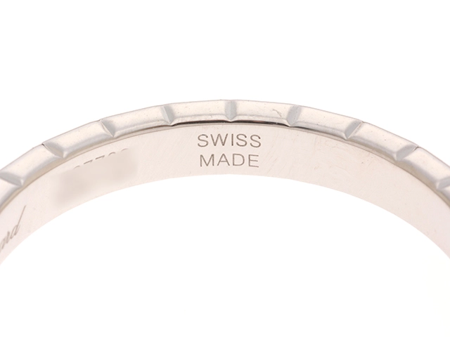 Chopard　ショパール　アイスキューブ　リング　指輪　827702　K18ホワイトゴールド　ダイヤモンド　約2.7g　49号【207】2143100461192