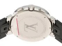 LOUIS VUITTON ルイヴィトン 腕時計　タンブール ムーンスター GM クロノグラフ ラグダイヤ　Q8E00Z　クォーツ【430】2143100461208