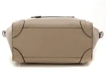 CELINE セリーヌ ラゲージ ナノ デューン カーフ 168243LUG.03UN【430】2143100461970  の購入なら「質」の大黒屋（公式）