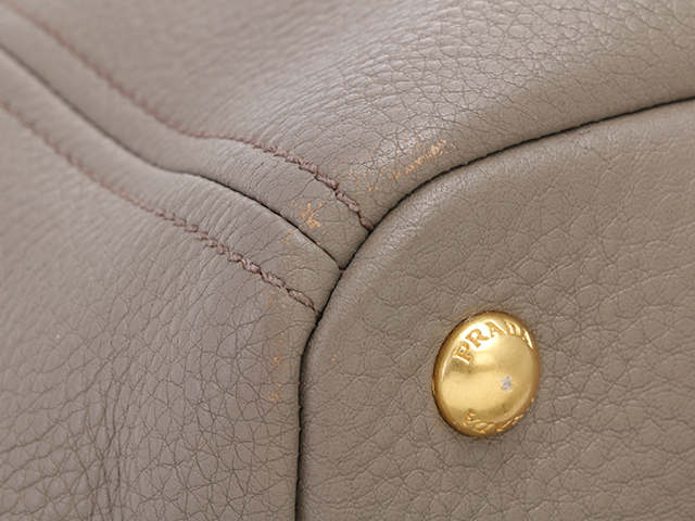 PRADA プラダ バッグ 2wayトートバッグ グレージュ BN2534 PRADA プラダ バッグ 2wayトートバッグ グレージュ BN2534