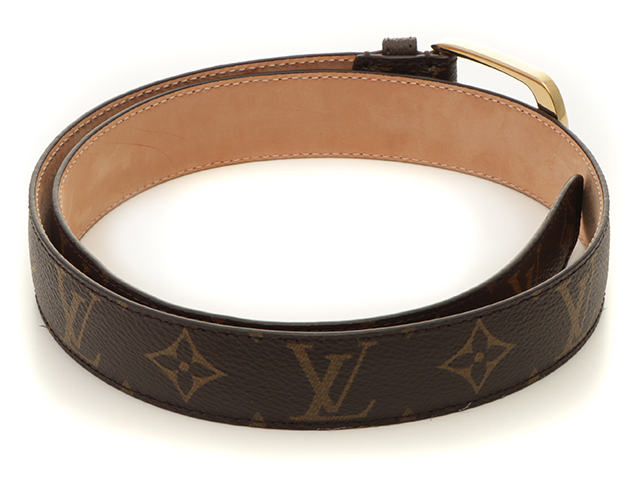 LOUIS VUITTON ルイ・ヴィトン ベルト シミ有り エリプス モノグラム