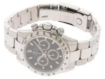 F番　ROLEX　ロレックス　デイトナ　116520　ブラック文字盤　ステンレススチール　メンズ　腕時計（2143100463936）【200】C