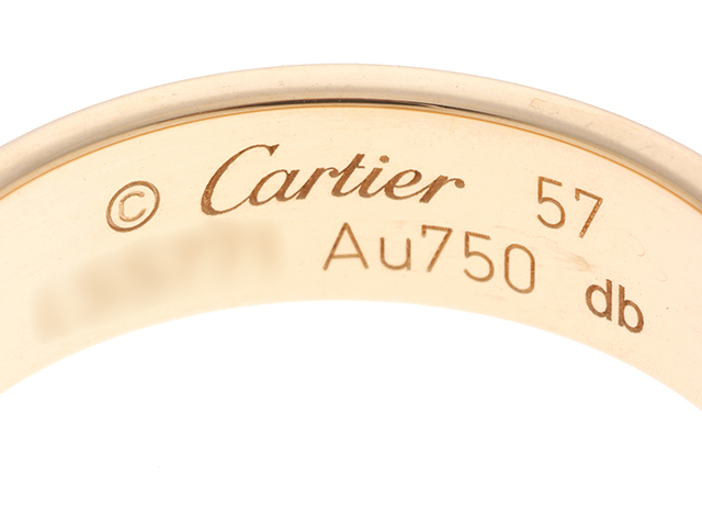 Cartier カルティエ リング ラブリング B4084600 YG 約6.4g 57号 Cartier カルティエ リング ラブリング B4084600 YG 約6.4g 57号