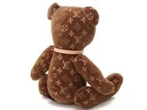 LOUIS VUITTON 　ルイヴィトン　ドゥドゥ　テディベア　モノグラム　ブラウン　GI0739　【472】KS