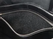 CELINE セリーヌ バーティカル カバ スモール 2WAY ショルダーバッグ ブラック レザー【473】