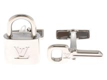 LOUIS VUITTON ルイヴィトン ブトンドゥ マンシェット カデナ&キー カフス  925 シルバー 15.7g M64600【473】