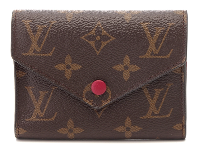 LOUIS VUITTON ルイ・ヴィトン ポルトフォイユ・ヴィクトリーヌ 三つ折り財布 モノグラム フューシャ M41938  214310482302 【205】 の購入なら「質」の大黒屋（公式）