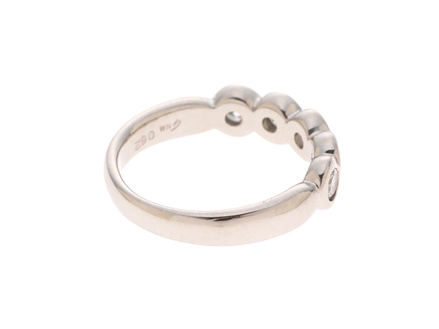 JEWELRY　ノンブランドジュエリー　貴金属・宝石　リング　プラチナ850　ダイヤモンド0.62ct 　6.0g　#11　2143100482623　【205】