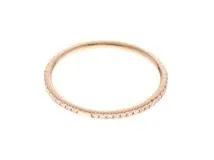 GEORG JENSEN ジョージ ジェンセン エタニティリング 指輪 K18PG ピンクゴールド ダイヤモンド 0.22ct 53号 【460】2143100483026