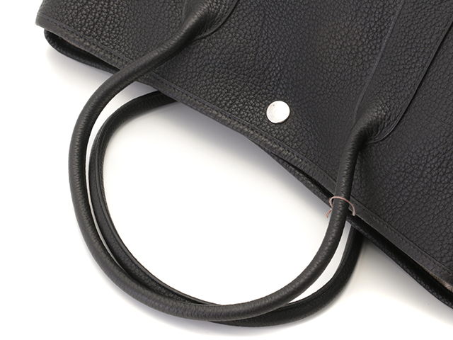 HERMES エルメス トートバッグ ガーデンパーティPM ブラック