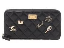 CHANEL シャネル マトラッセ 2.55アイコン ロングジップ