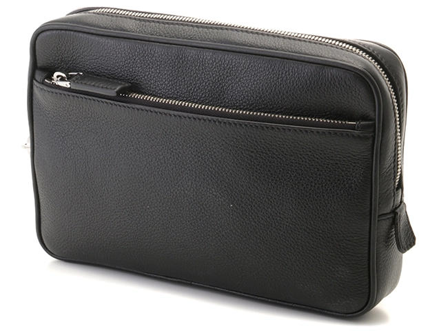 PRADA　プラダ　セカンドバッグ　 ブラック 　レザー　2VF007【431】2143100488472